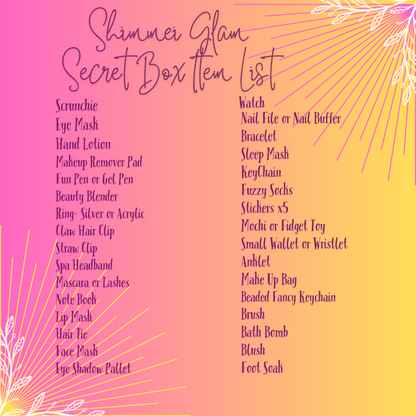 Shimmei Glam Secret Gift Box